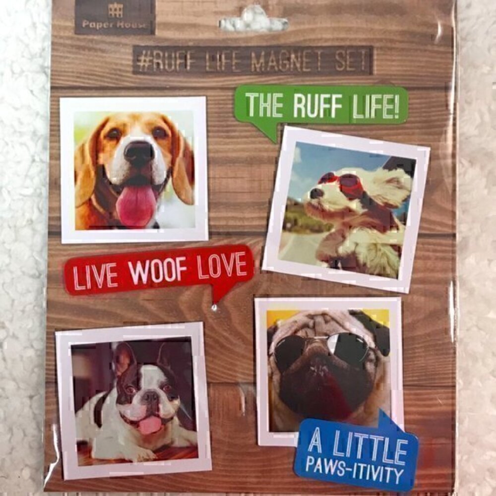 Paper House "#Ruff Life" Magnet Set